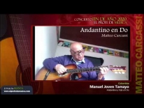 Guitarra fácil clases online - NIVEL BASICO – Manuel Joven Tamayo, Colombia. Andantino y Vals en Do
