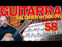Análisis armónico del SALTAREN en SOL, Op59 de Carcassi. Lección 58 (parte IV))