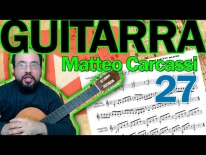 Andantino Op 59 de Matteo Carcassi, lectura, análisis y ejecución en la guitarra.